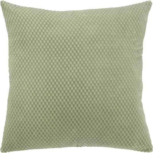 Gill Pillow by HedgeApple Essentials in green. Made from cotton in a unique style.