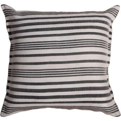 Lamont Indoor/Outdoor Pillow by HedgeApple Essentials in dark grey, grey. Made from polyester pet in a eclectic & global style.