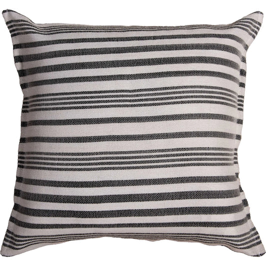 Lamont Indoor/Outdoor Pillow by HedgeApple Essentials in dark grey, grey. Made from polyester pet in a unique style.