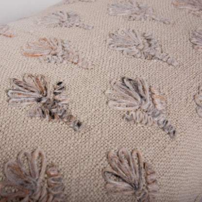 Cuming Indoor/Outdoor Pillow by HedgeApple Essentials in natural, adobe. Made from polyester pet, polyester in a modern style.