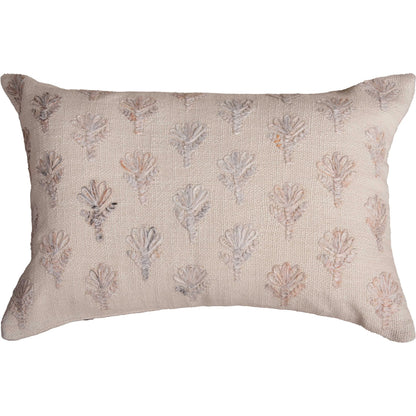 Cuming Indoor/Outdoor Pillow by HedgeApple Essentials in light terrcotta, adobe. Made from polyester pet, polyester in a transitional style.