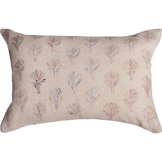 Cuming Indoor/Outdoor Pillow by HedgeApple Essentials in light terrcotta, adobe. Made from polyester pet, polyester in a unique style.