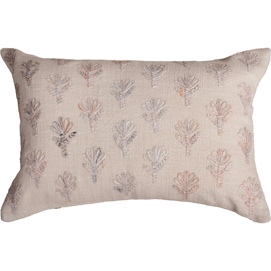 Cuming Indoor/Outdoor Pillow by HedgeApple Essentials in natural, adobe. Made from polyester pet, polyester in a modern style.