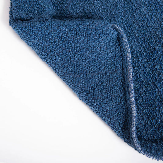 Hudson Indoor/Outdoor Pillow by HedgeApple Essentials in deep dark blue. Made from cotton in a unique style.