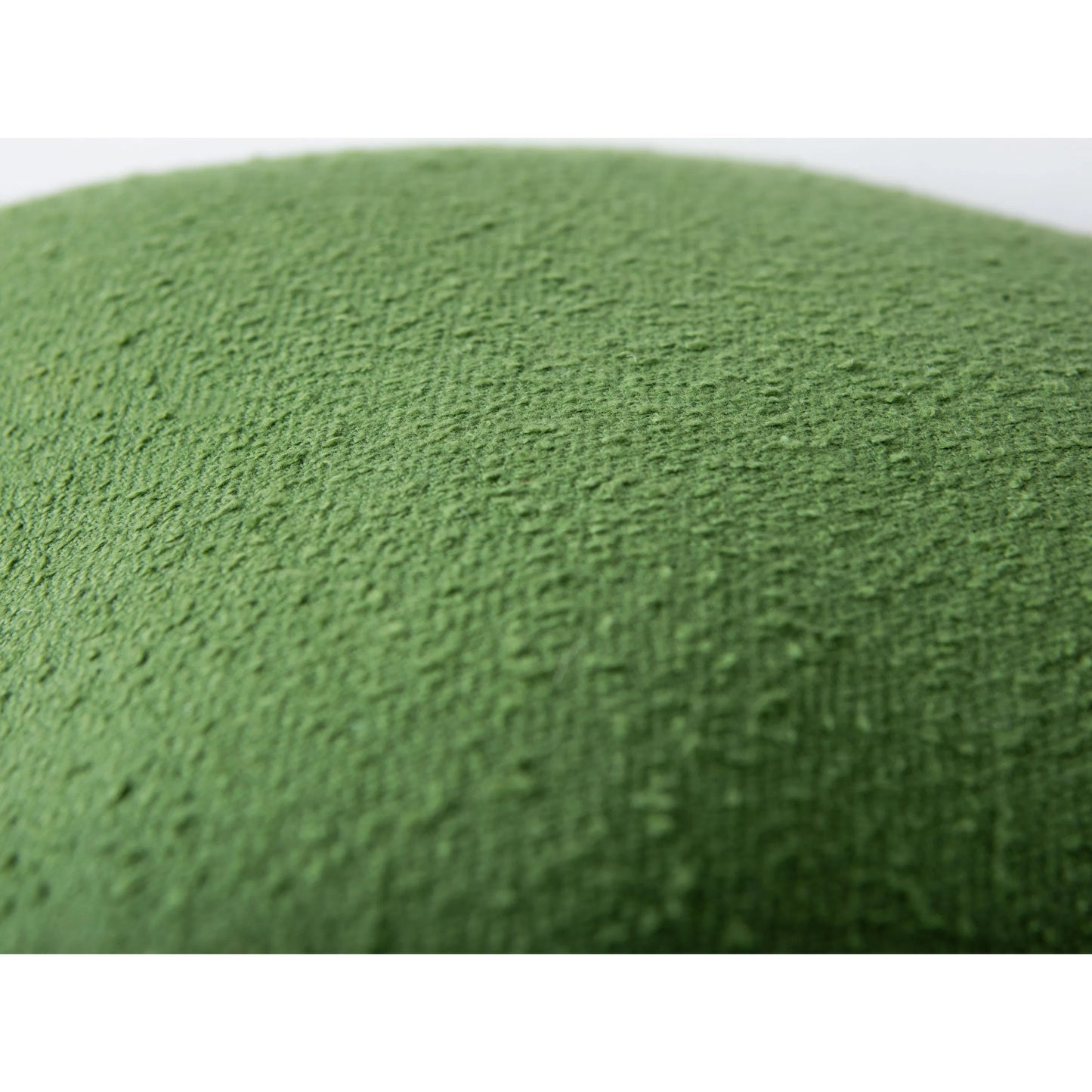 006 SI-2295751,SI-2295944 | Closeup | Wilmington Pillow by HedgeApple Essentials in green. Made from cotton in a eclectic & global style.