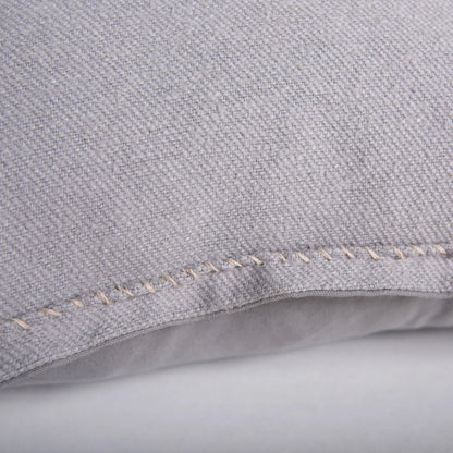 Walker Pillow by HedgeApple Essentials in grey. Made from cotton in a transitional style.