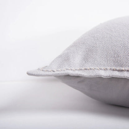 Walker Pillow by HedgeApple Essentials in grey. Made from cotton in a transitional style.
