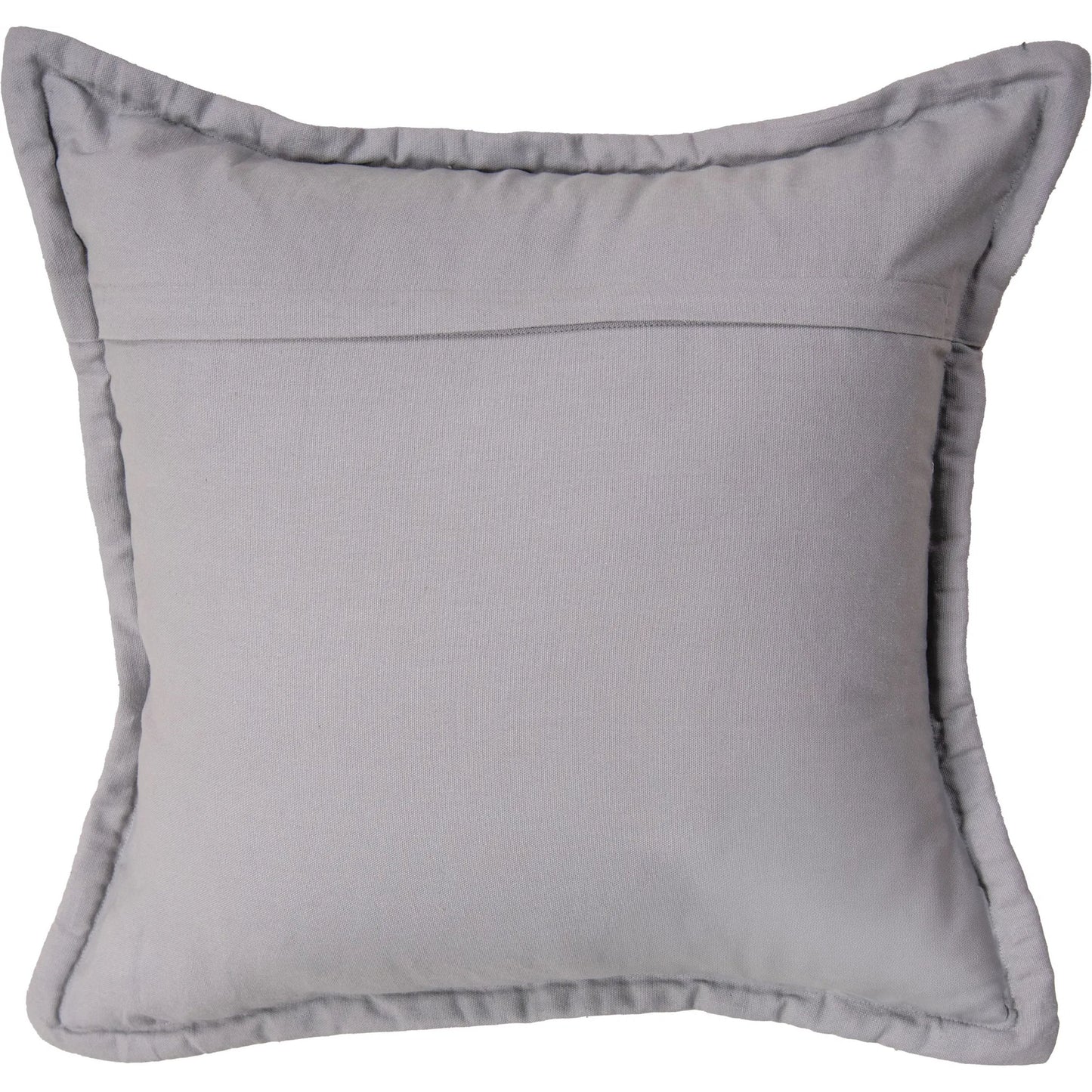008 SI-2295753,SI-2295946 | Closeup | Walker Pillow by HedgeApple Essentials in grey. Made from cotton in a transitional style.