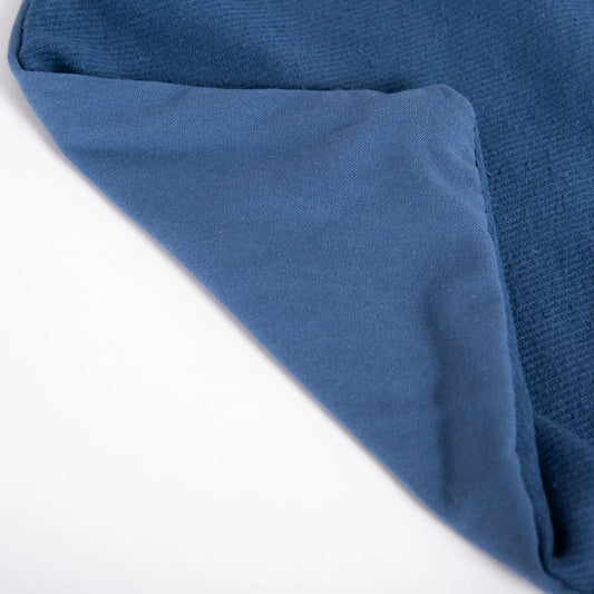 Jasper Pillow by HedgeApple Essentials in deep dark blue. Made from cotton in a unique style.