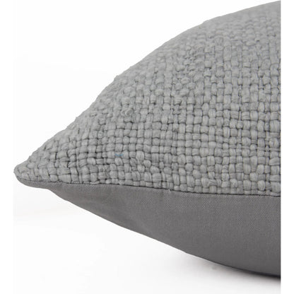 Springdale Pillow by HedgeApple Essentials in grey. Made from polyester, cotton in a transitional style.