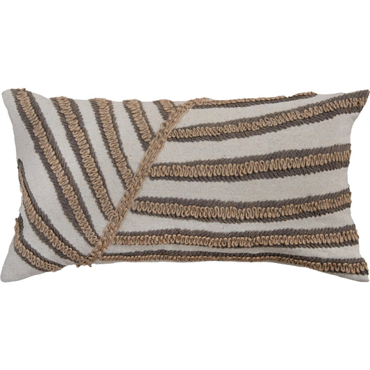 Henderson Pillow by HedgeApple Essentials in brown. Made from polyester, cotton canvas (recyceld) in a unique style.