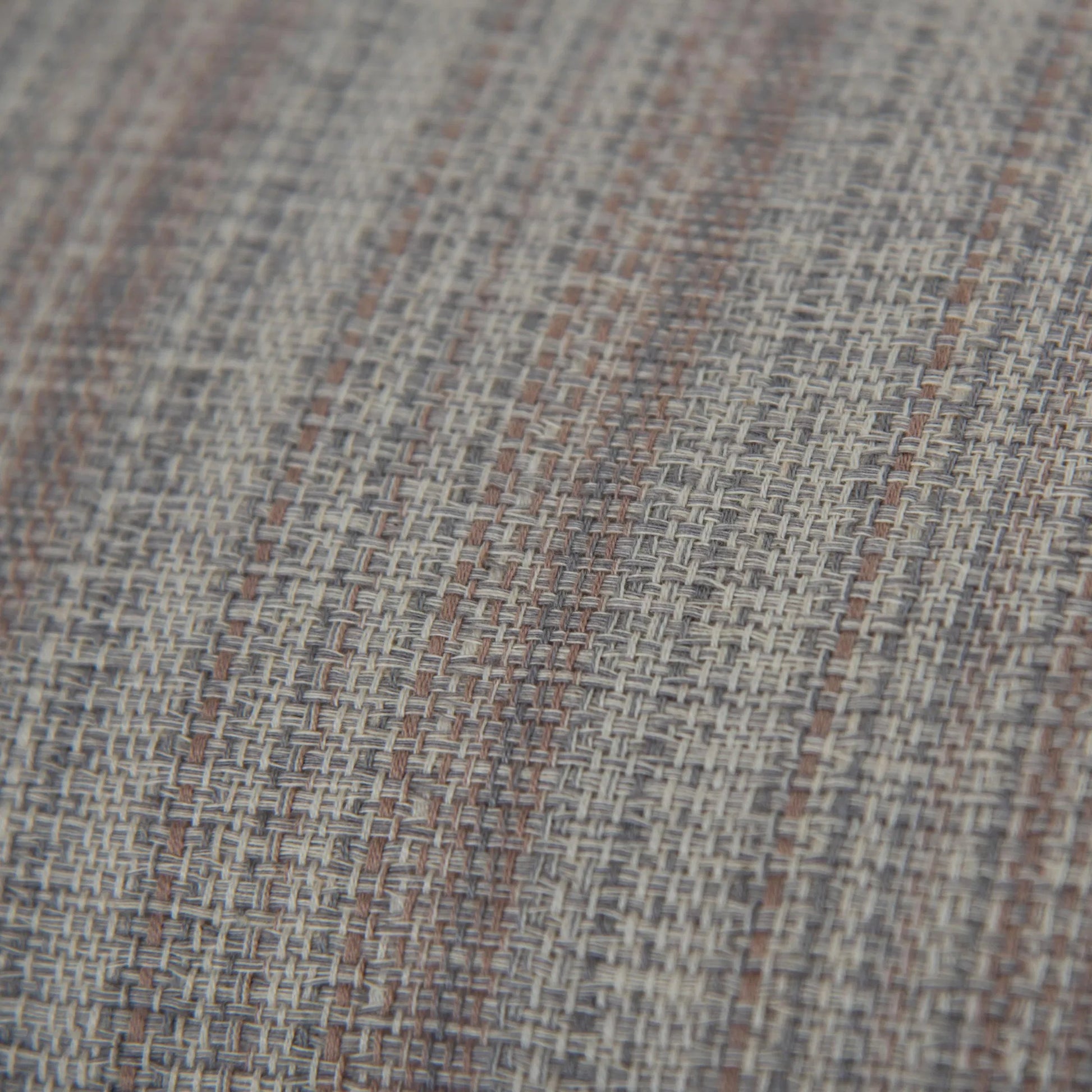 Moniteau Pillow by HedgeApple Essentials in natural, grey. Made from yarn dyed cotton in a eclectic & global style.