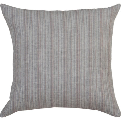 Moniteau Pillow by HedgeApple Essentials in natural, grey. Made from yarn dyed cotton in a eclectic & global style.
