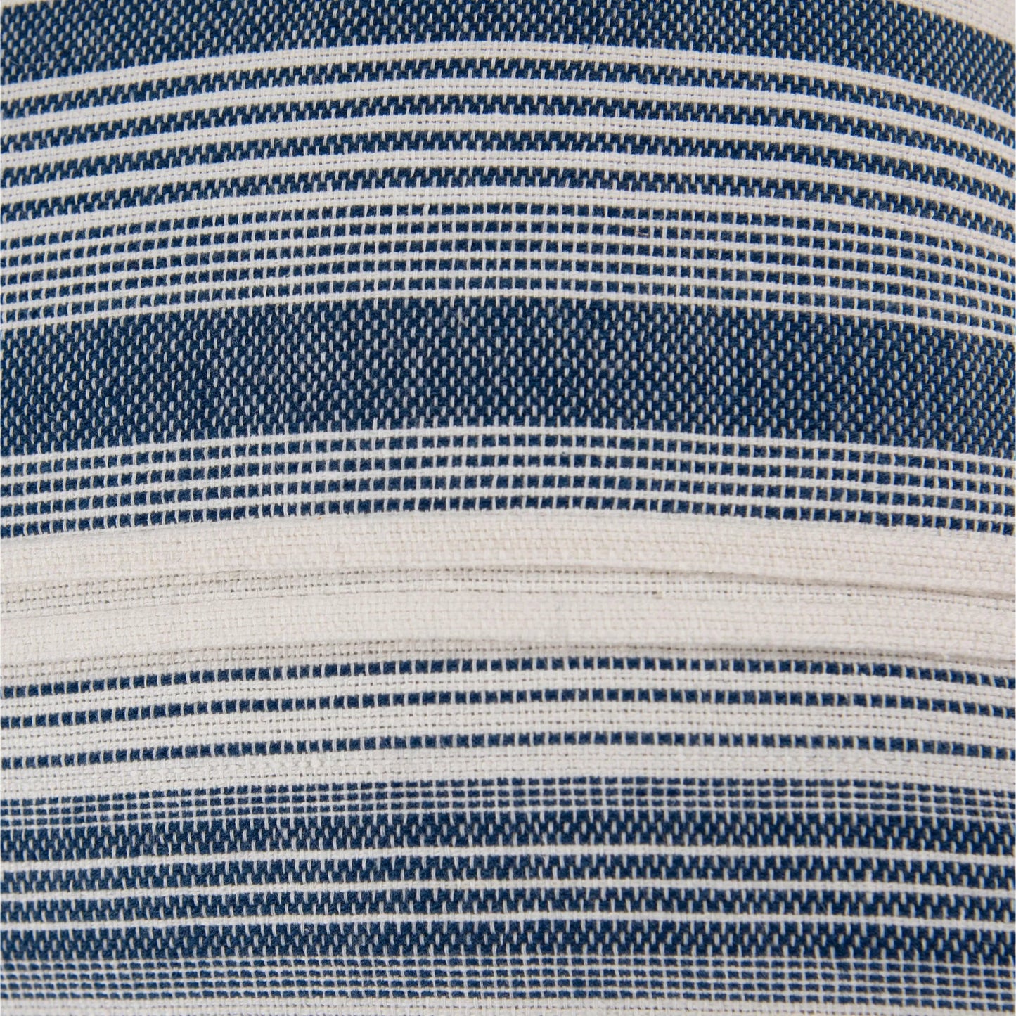 002 SI-2295972 | Closeup | Yell Pillow by HedgeApple Essentials in white, blue. Made from cotton, polyester in a transitional style.