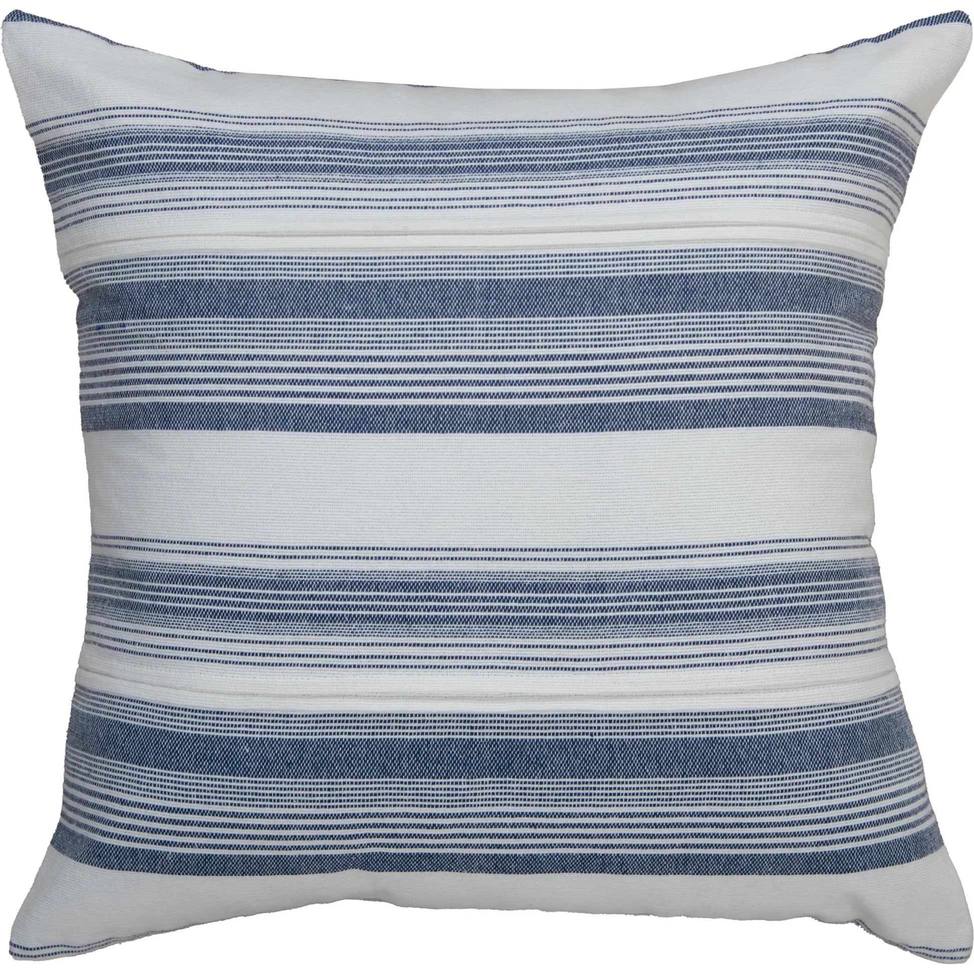 Yell Pillow by HedgeApple Essentials in blue, navy, white. Made from cotton, polyester in a transitional style.