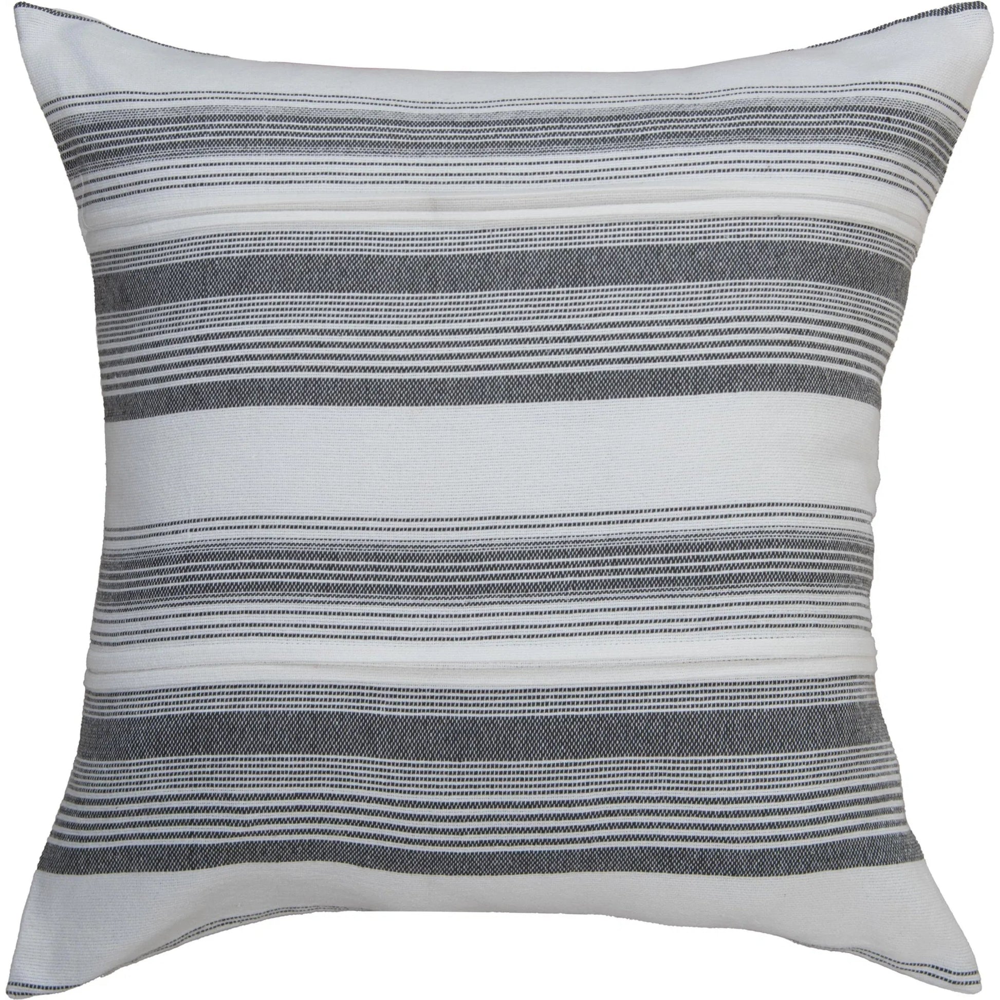 Todd Pillow by HedgeApple Essentials in grey, white. Made from cotton, polyester in a transitional style.