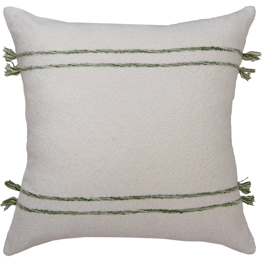 Albany Pillow by HedgeApple Essentials. Made from cotton boucle in a unique style.