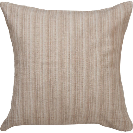 Byron Pillow by HedgeApple Essentials in natural, beige. Made from yarn dyed cotton in a unique style.