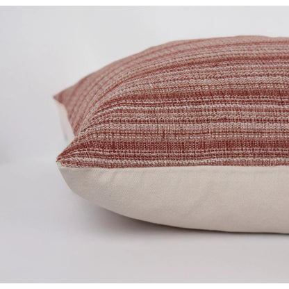 Grays Pillow by HedgeApple Essentials in rust, terra cotta. Made from yarn dyed cotton in a eclectic & global style.