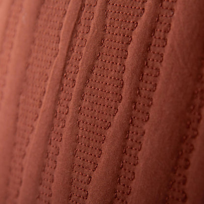 Kanabec Pillow by HedgeApple Essentials in rust. Made from polyester, cotton voile in a eclectic & global style.
