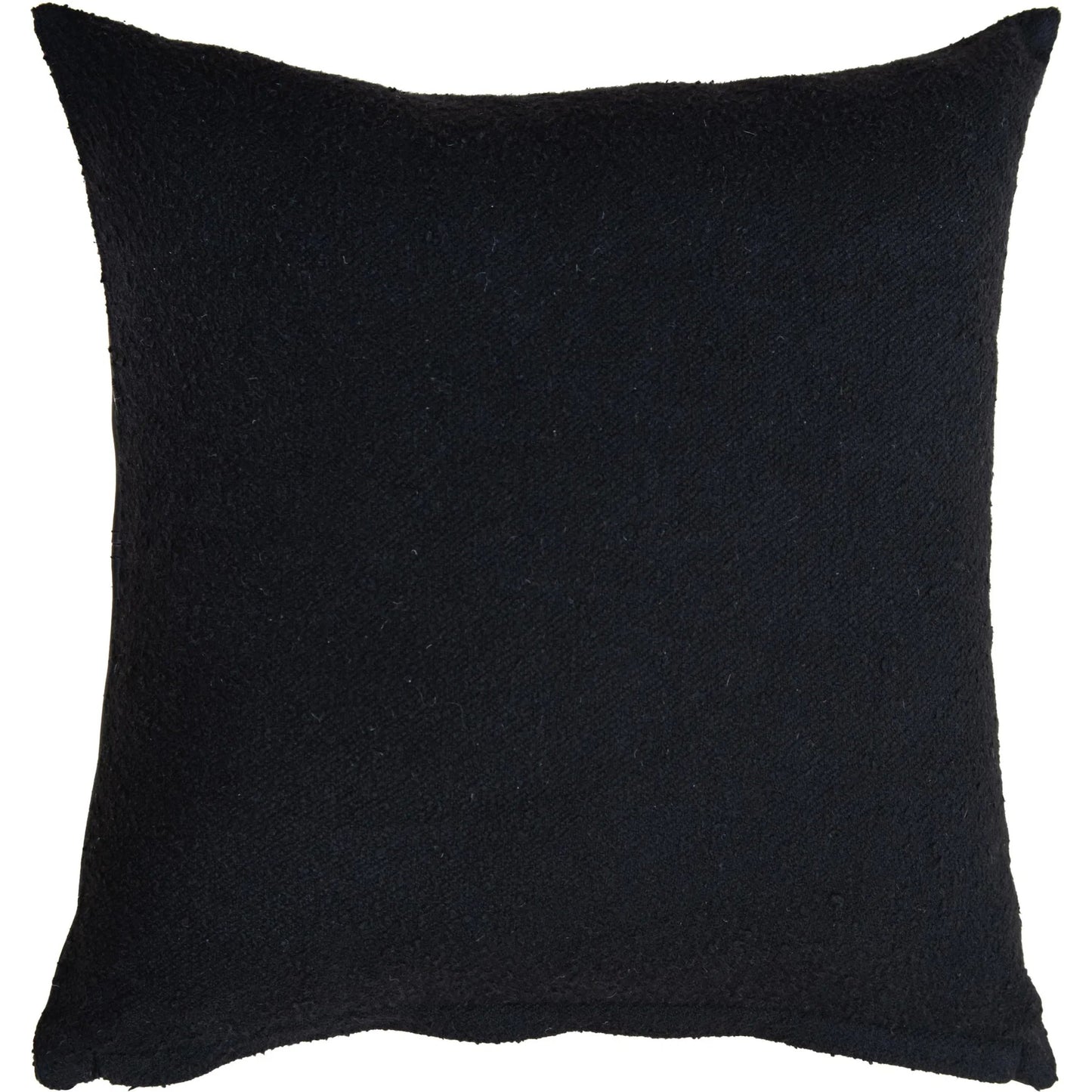 000 SI-2438442 | Primary Silo | Pendleton Pillow by HedgeApple Essentials in black. Made from faux leather in a transitional style.