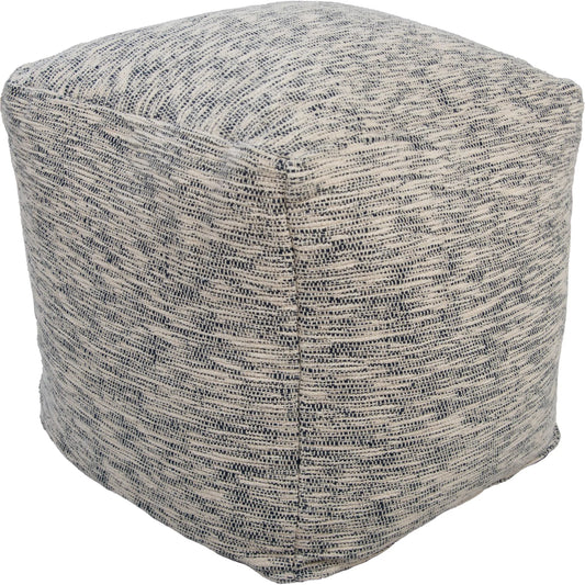 Kinsley Pouf by HedgeApple Essentials in blue. Made from cotton, polyester in a unique style.