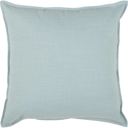 Schenectady Pillow by HedgeApple Essentials in aqua. Made from cotton in a transitional style.