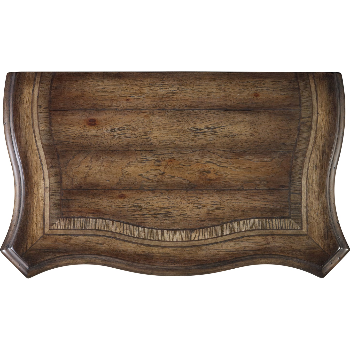 001 SI-1749470 | Additional Silo | Rhapsody Nightstand by Hooker Furniture in rustic walnut. Made from pecan veneers in a traditional style.