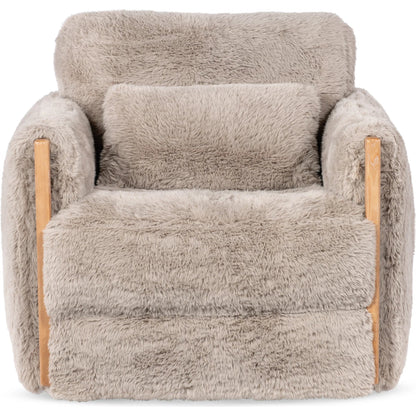 Meridian Swivel Chair by Hooker Furniture in yakity yak granite. Made from 100% polyester in a modern style.