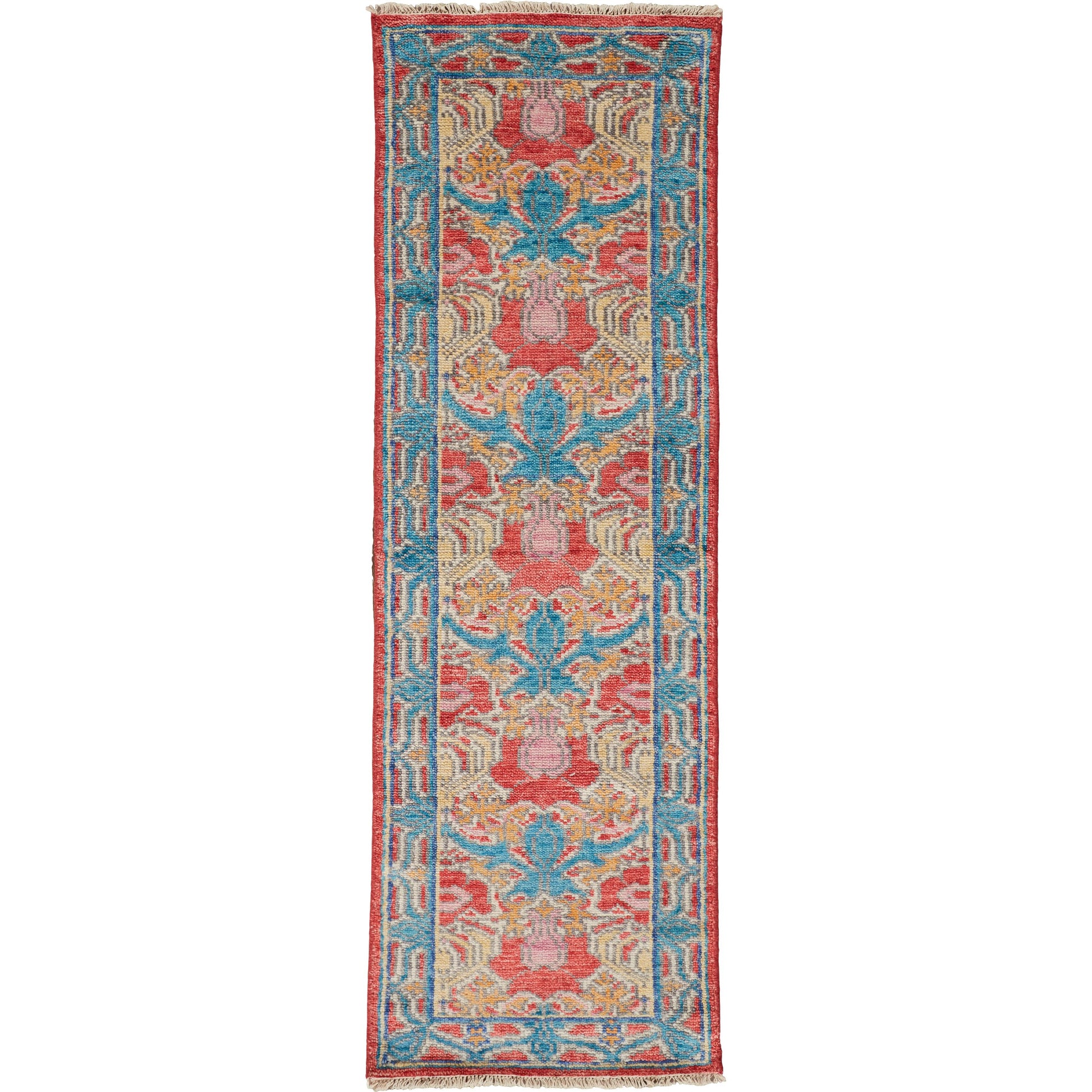 Beall Traditional Oriental Rug - 6633F by Feizy in blue, red, yellow. Made from wool in a unique style.