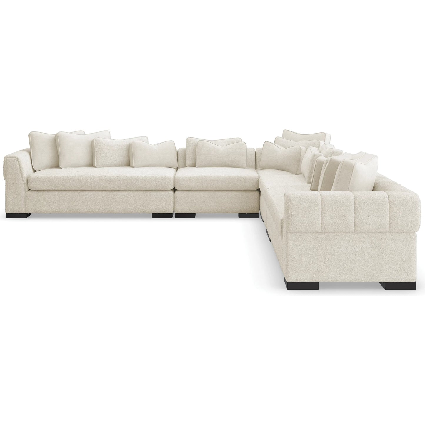 007 SI-2162962 | Additional Silo | Edge Laf Loveseat by Caracole in satin ebony. Made from birch in a transitional style.