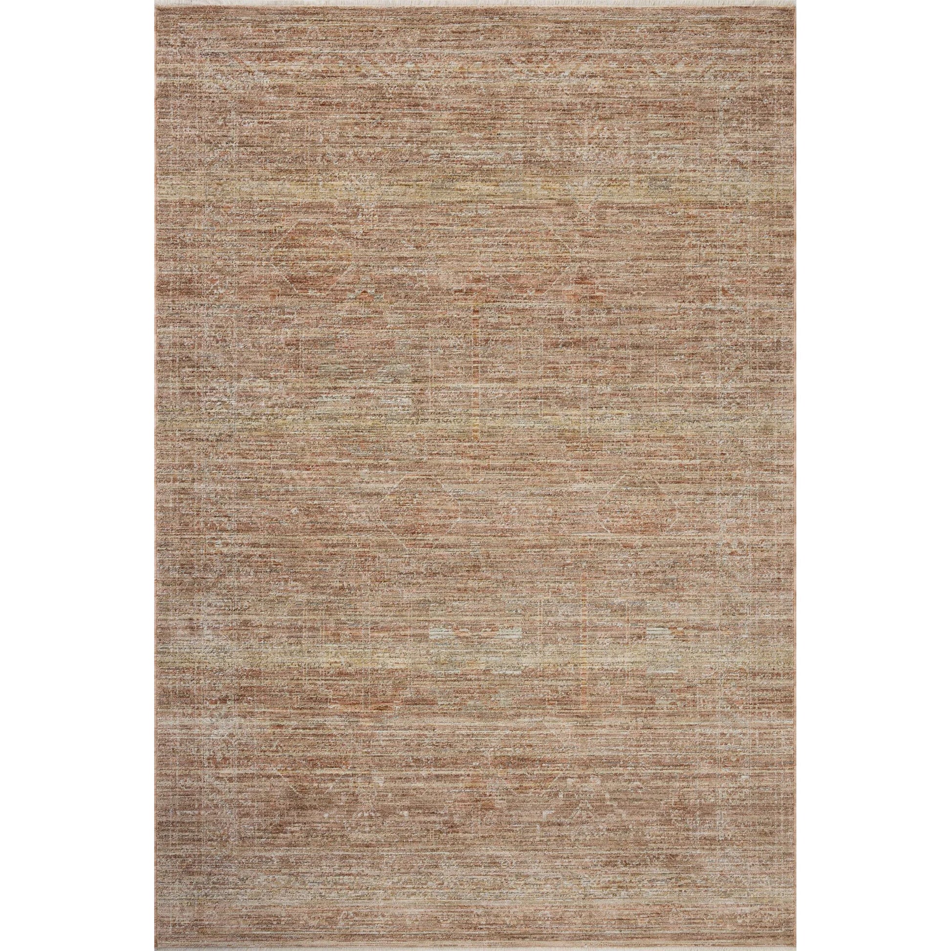 Tabitha TAI-05 Rug by Loloi in clay, natural. Made from 100% polyester in a unique style.