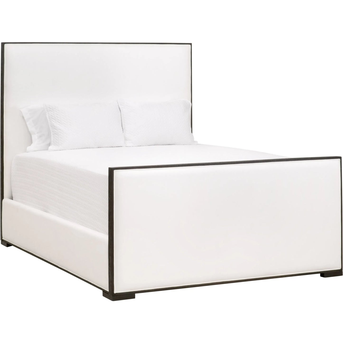 001 SI-2249339,SI-2249340,SI-2249341 | Additional Silo | Tailor Bed by Essentials For Living in livesmart peyton-pearl, matte brown oak. Made from solid oak wood, plywood, metal in a modern style.