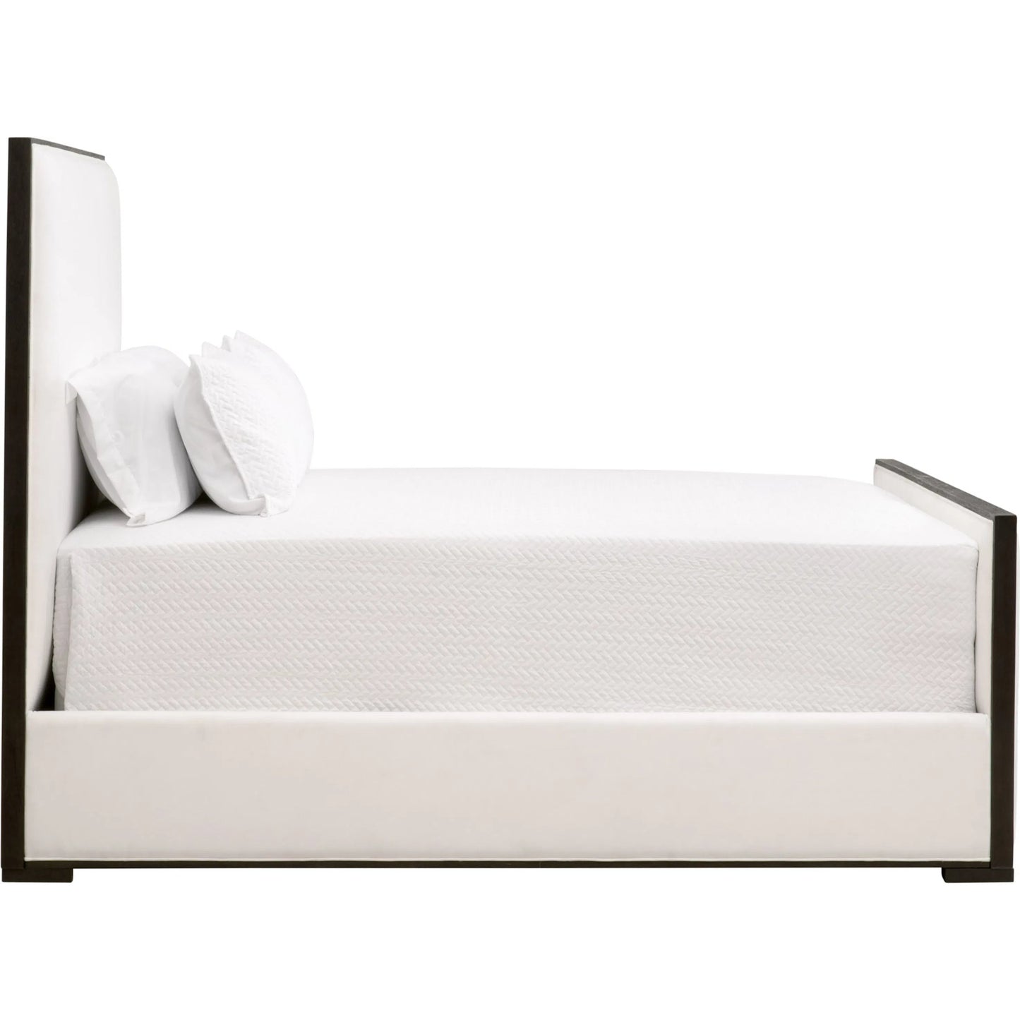 005 SI-2249339,SI-2249340,SI-2249341 | Additional Silo | Tailor Bed by Essentials For Living in livesmart peyton-pearl, matte brown oak. Made from solid oak wood, plywood, metal in a modern style.