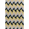 Light Olive, Dark Blue, Dusty Pink, Pale Blue / 2' x 3'