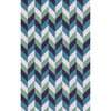 Blue, Navy, Sage, White / 2' x 3'