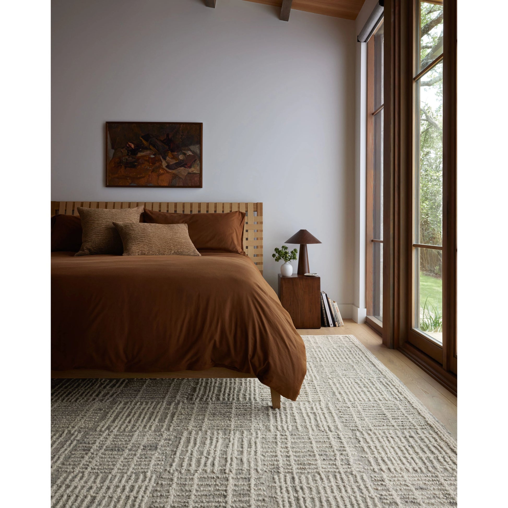 Tallulah TLL-02 Rug by Loloi in mist, ivory. Made from 100% wool in a unique style.