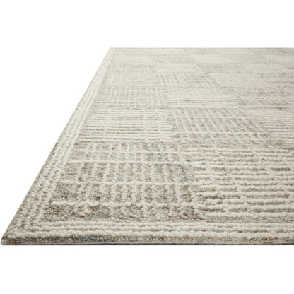 Tallulah TLL-02 Rug by Loloi in mist, ivory. Made from 100% wool in a unique style.