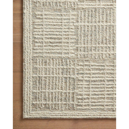 Tallulah TLL-02 Rug by Loloi in mist, ivory. Made from 100% wool in a unique style.