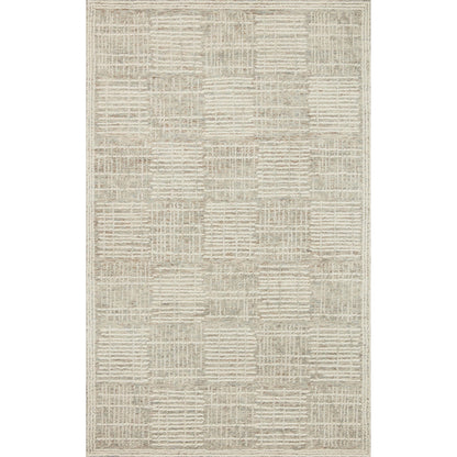 Tallulah TLL-02 Rug by Loloi in mist, ivory. Made from 100% wool in a unique style.