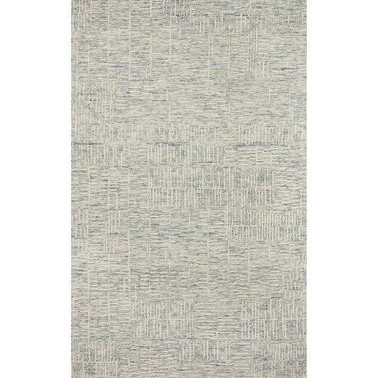 Tallulah TLL-03 Rug by Loloi in sky, ivory. Made from 100% wool in a unique style.