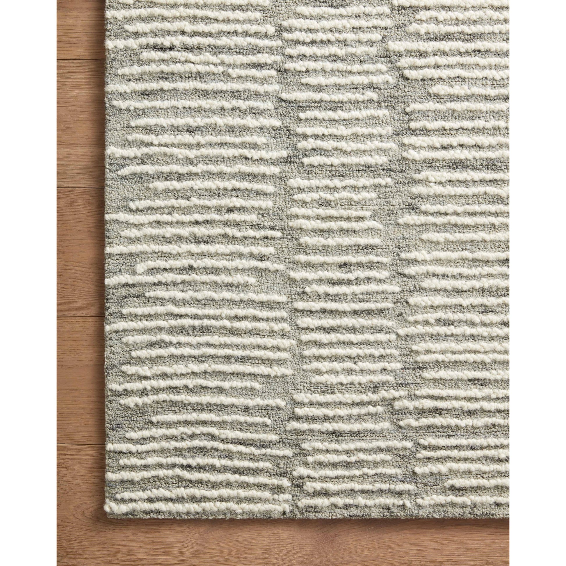 Tallulah TLL-04 Rug by Loloi in stone, ivory. Made from 100% wool in a unique style.