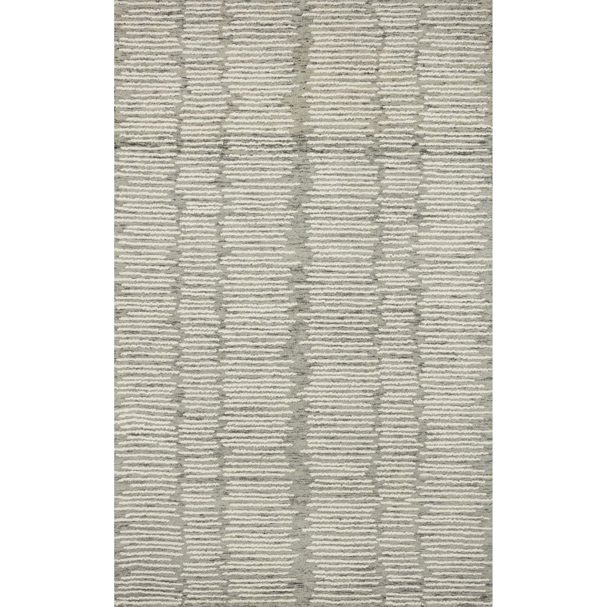 Tallulah TLL-04 Rug by Loloi in stone, ivory. Made from 100% wool in a unique style.
