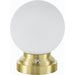 Tamsin Accent Table Lamp - 538436 by Livabliss. Made from iron, glass in a modern style.