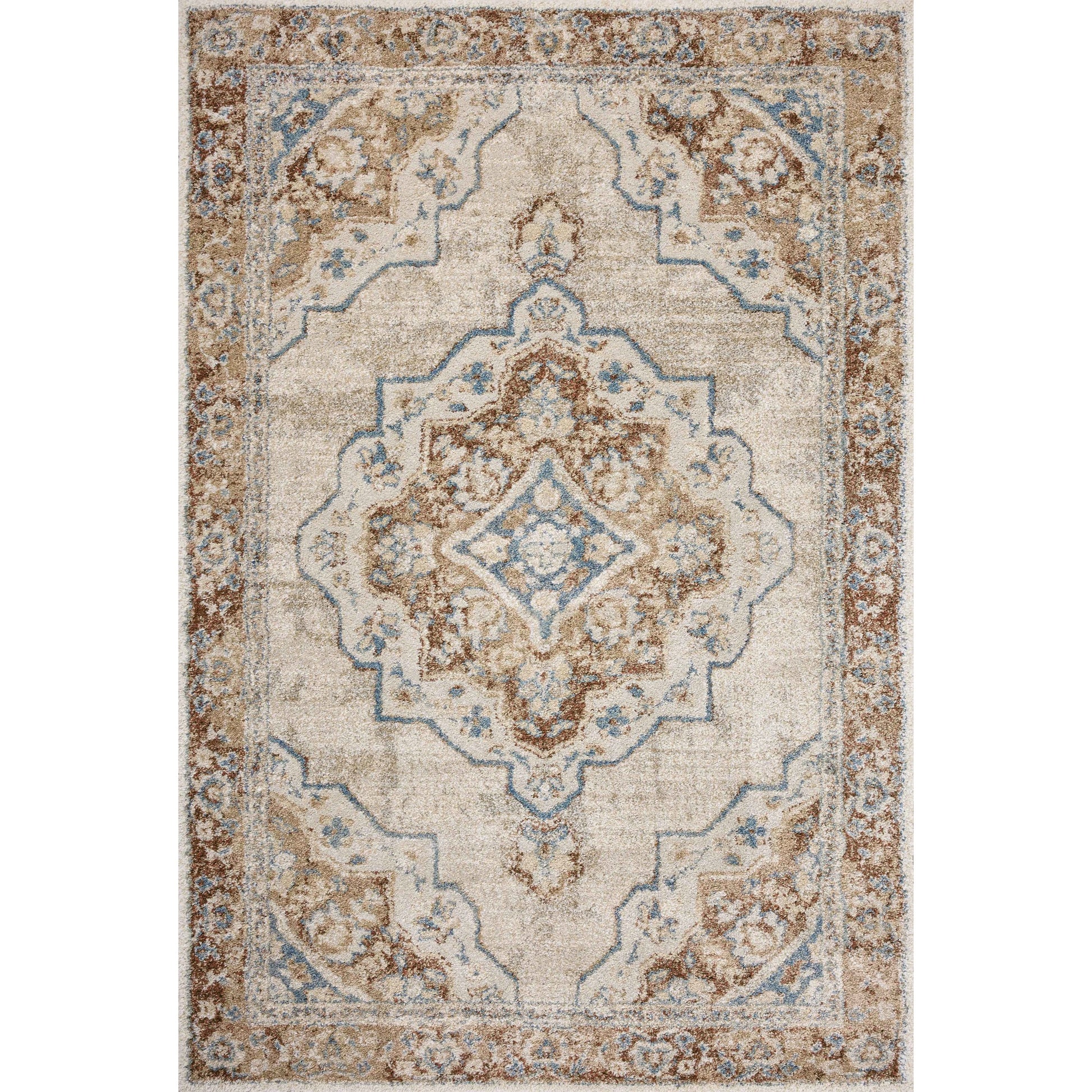 Tamryn TAM-04 Rug by Loloi in natural, multi. Made from 100% polypropylene in a unique style.