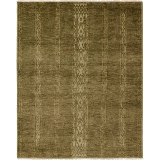 Tapeten TAP03 Rug by Jaipur Living in green. Made from 100% wool in a unique style.
