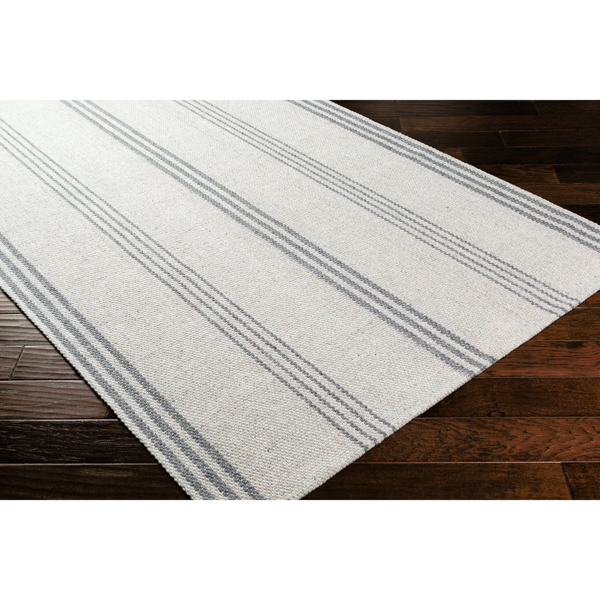 Tartan Rug - 27253 by Livabliss in oatmeal, light gray, gray. Made from 50% viscose, 50% wool in a unique style.