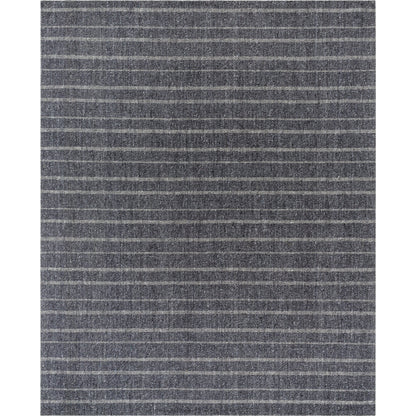 Tartan Rug - 27254 by Livabliss in black, light gray, gray. Made from 50% viscose, 50% wool in a unique style.