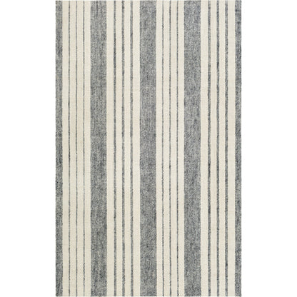 Tartan Rug - 27256 by Livabliss in light gray, gray, black. Made from 50% viscose, 50% wool in a unique style.
