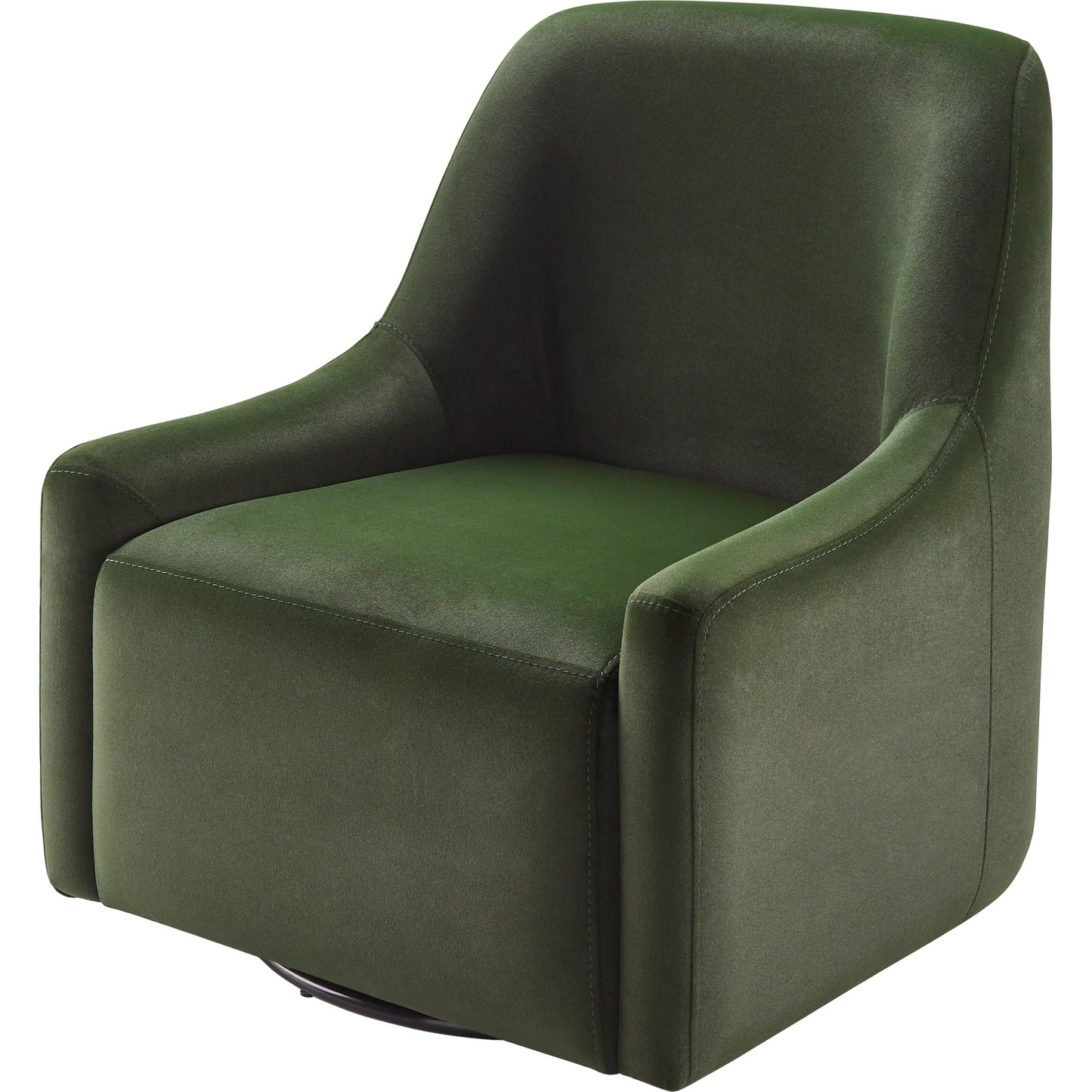 001 SI-2053483 | Primary Silo | Tasa Armchair by Surya in green, dark green and wood finish. Made from upholstery: faux suede, base: beech wood, fill: 100% polyurethane foam in a modern style.